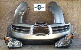 SUBARU TRIBECA/B9/3.0L automatic (2006-2007), Μούρη κομπλέ, περιλαμβάνει : καπό, 2 φτερά R+L, 2 φανάρια R+L, προφυλακτήρα, τραβέρσα μετόπη, σετ ψυγεία.