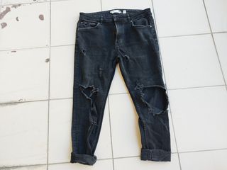 Τζιν παντελόνι Denim No44 μαύρο