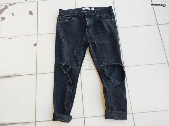 Τζιν παντελόνι Denim No44 μαύρο