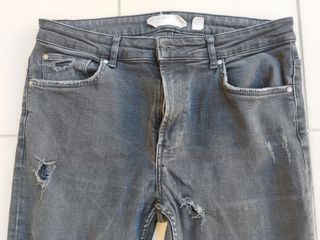 Τζιν παντελόνι Denim No44 μαύρο-thumb-2