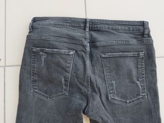Τζιν παντελόνι Denim No44 μαύρο-thumb-6