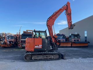 Εκσκαφέας Με Ερπύστριες Hitachi 2019 ZX85USB-6-thumb-3
