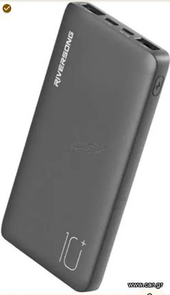 Power Bank 10000mAh Μαύρο ΚΑΙΝΟΎΡΙΟ