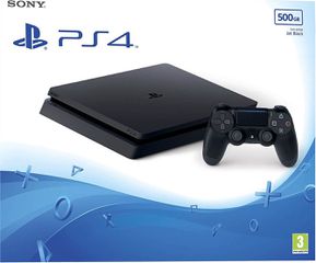 Sony PlayStation 4 Slim 500GB + GTA V Premium Edition (9+ μήνες ακόμα εγγύηση, αγορασμένο 7/2024 χρησιμοποιημένο ούτε 3 μήνες)