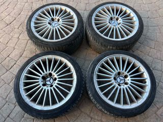 5x112 MERCEDES AMG STYLE V ΖΑΝΤΟΛΑΣΤΙΧΑ ΑΣΣΥΜΕΤΡΑ 225/40R18 & 255/35R18 dot2022