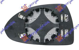 ΚΡΥΣΤΑΛΛΟ ΚΑΘΡΕΦΤΗ ΘΕΡΜΑΙΝΟΜΕΝΟ (CONVEX GLASS) ΔΕ,OPEL CORSA D 06-15,1426554 ACHILLEAS PARTS!