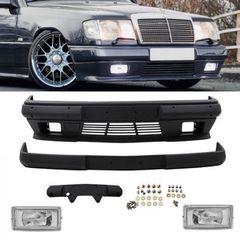 ΠΡΟΦΥΛΑΚΤΗΡΑΣ ΕΜΠΡΟΣ Mercedes-Benz E-Class W124 85-95 Amg Design Με Προβολάκια