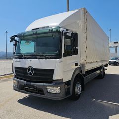 Καρότσα Μουσαμάς Mercedes-Benz 2014 1224 ATEGO EURO6 KLIMA ΥΔΡΑΥΛΙΚΗ ΠΟΡΤΑ