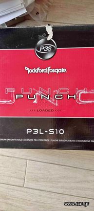 SUBWOOFER  ROCKFORD FOSGATE PUNCH  P 3 L - S 10