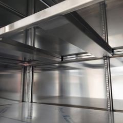 Ερμάριο τροχήλατο - ντουλάπα inox 160*70*208 εκ, με 3 πόρτες, 4 ρυθμιζόμενα ράφια και κλειδαριές. Ποιότητα & Τιμή Stockinox-thumb-4