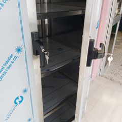 Ερμάριο τροχήλατο - ντουλάπα inox 160*70*208 εκ, με 3 πόρτες, 4 ρυθμιζόμενα ράφια και κλειδαριές. Ποιότητα & Τιμή Stockinox-thumb-5