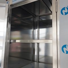 Ερμάριο τροχήλατο - ντουλάπα inox 160*70*208 εκ, με 3 πόρτες, 4 ρυθμιζόμενα ράφια και κλειδαριές. Ποιότητα & Τιμή Stockinox-thumb-9