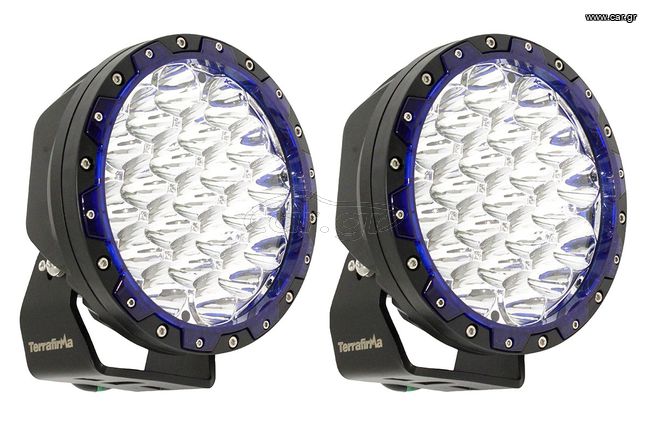 TERRAFIRMA ΠΡΟΒΟΛΕΙΣ LED 7" ΖΕΥΓΑΡΙ 11.550LM (HIGH INTENSITY SPOT LIGHTS)