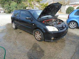 ΟΛΟΚΛΗΡΟ ΑΥΤΟΚΙΝΗΤΟ ΓΙΑ ΑΝΤΑΛΛΑΚΤΙΚΑ TOYOTA COROLLA hatchback 2005 1600cc