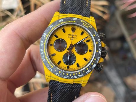 Rolex DiW Daytona Carbon BUMBLEBEE Limited Edition Superclone Αντιγραφο