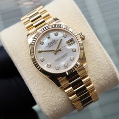 Rolex Replica Datejust 31mm Ολόχρυσο αντiγραφο Α*Ποιότητας