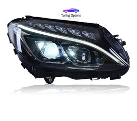 MERCEDES C CLASS W205 2016-2020 Full LED Μπροστα Φωτα