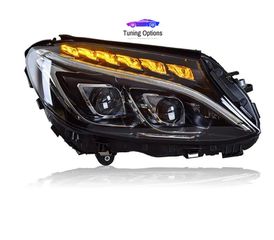 MERCEDES C CLASS W205 2016-2020 Full LED Μπροστα Φωτα-thumb-1