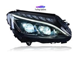 MERCEDES C CLASS W205 2016-2020 Full LED Μπροστα Φωτα-thumb-4