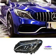 MERCEDES C CLASS W205 2016-2020 Full LED Μπροστα Φωτα-thumb-6