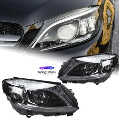 MERCEDES C CLASS W205 2016-2020 Full LED MultiBeam Μπροστα Φωτα