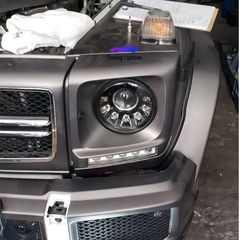 Mercedes G Class W463 2002-2018 Full LED Μπροστα Φωτα