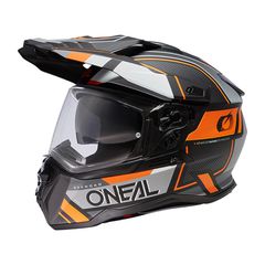 Κράνος ONeal DSRS Square V.24 (ECE 22.06) μαύρο/γκρι/πορτοκαλί (M, XL). ΚΑΤΟΠΙΝ ΠΑΡΑΓΓΕΛΙΑΣ.