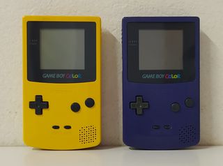 Nintendo Gameboy Color Yellow & Grape