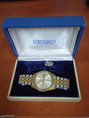 Ρολόι ανδρικό SEIKO 5 αυτόματο 21 JEWELS επίχρυσο του 1968 συλλεκτικό με ημέρα, λειτουργία με την κίνηση του χεριού, άριστη κατάσταση.