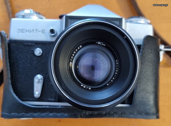 Συλλεκτική φωτογραφική μηχανή Zenit E (ΕΣΣΔ, 1981) - ΔΩΡΟ : KONICA Tomato 1985, Ιαπωνική φωτογραφική