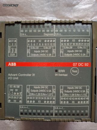 ABB 07 DC92 ADVANT CONTROLLER 31