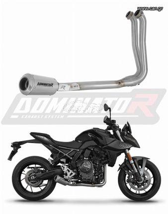 Dominator Εξάτμιση Ολόσωμη GP S.Steel Suzuki GSX-8S/8R Racing Version Με Σιγαστήρα