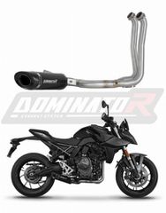 Dominator Εξάτμιση Ολόσωμη HP8 Black S.Steel/Carbon End Suzuki GSX-8S/8R Racing Version Με Σιγαστήρα