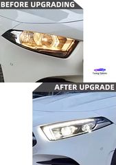 Mercedes A Class W177 2018+ FULL LED ΕΜΠΡΟΣ ΦΑΝΑΡΙΑ