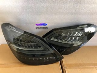 Mercedes C CLASS W205 Full LED Total Black ΠΙΣΩ ΦΩΤΑ