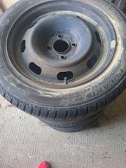 Ζάντες 15" για peugeot Citroën ,4χ108 ,6j, κέντρο 65,1  ισιες αχτύπητες ,Δίνονται μαζι κ τα μπουλόνια τους