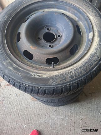 Ζάντες 15" για peugeot Citroën ,4χ108 ,6j, κέντρο 65,1  ισιες αχτύπητες ,Δίνονται μαζι κ τα μπουλόνια τους