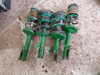 TEIN Suspension with H&R lowering springs Toyota Corolla e90 carina t170 adjustable dampers