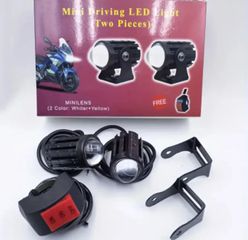 ΦΑΝΑΡΙΑ LED ΠΡΟΒΟΛΑΚΙΑ MINI ΑΛΟΥΜΙΝΙΟΥ UNIVERSAL ΜΕ ΚΟΥΜΠΙ MOTOPAPADOGIANNIS