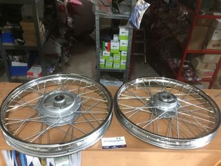 Yamaha crypton X 135 ζαντες ρόδες σετ  κομπλε με ρουλεμαν TTN new motopapadogiannis 