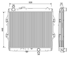 701212 ΨΥΓΕΙΟ ΝΕΡΟΥ TOYOTA HILUX VI