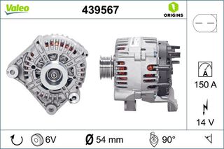 439567 ALTERNATOR (NEW) 150A BMW 3(E46), X3(E83)