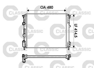 232621 ΨΥΓΕΙΟ CLASSIC 23 X 480 X 414,5