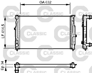 232361 ΨΥΓΕΙΟ CLASSIC 34 Χ 630 Χ 414,5