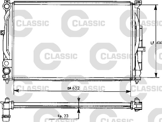 231537 ΨΥΓΕΙΟ CLASSIC 23 Χ 632 Χ 414