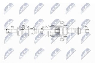 NPW-ME-108 ΗΜΙΑΞΟΝΙΟ MERCEDES A   R ΒΑΣΗ ΜΗΧ.ΚΙΒ.