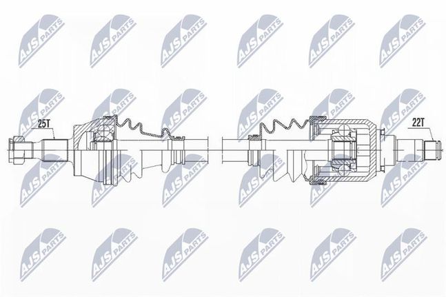 NPW-ME-106 ΗΜΙΑΞΟΝΙΟ MERCEDES A   L ΒΑΣΗ ΜΗΧ.ΚΙΒ.