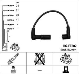 RCFT202 (0644) ΣΕΤ ΜΠΟΥΖΟΚΑΛΩΔΙΑ  PUNTO GT 1.4 93-99