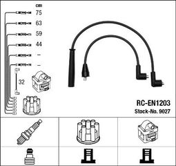 RCEN1203 (9027) ΣΕΤ ΜΠΟΥΖΟΚΑΛΩΔΙΑ PRIMERA 1.6 90-96