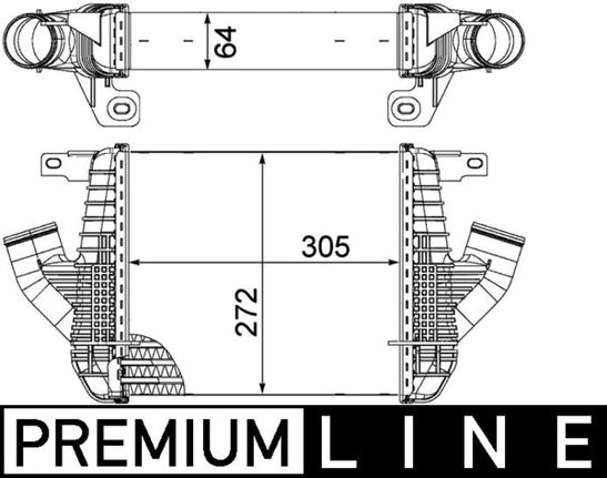 CI 237 000P-INTERCOOLER REN. MAXITY/ NIS. CABSTA